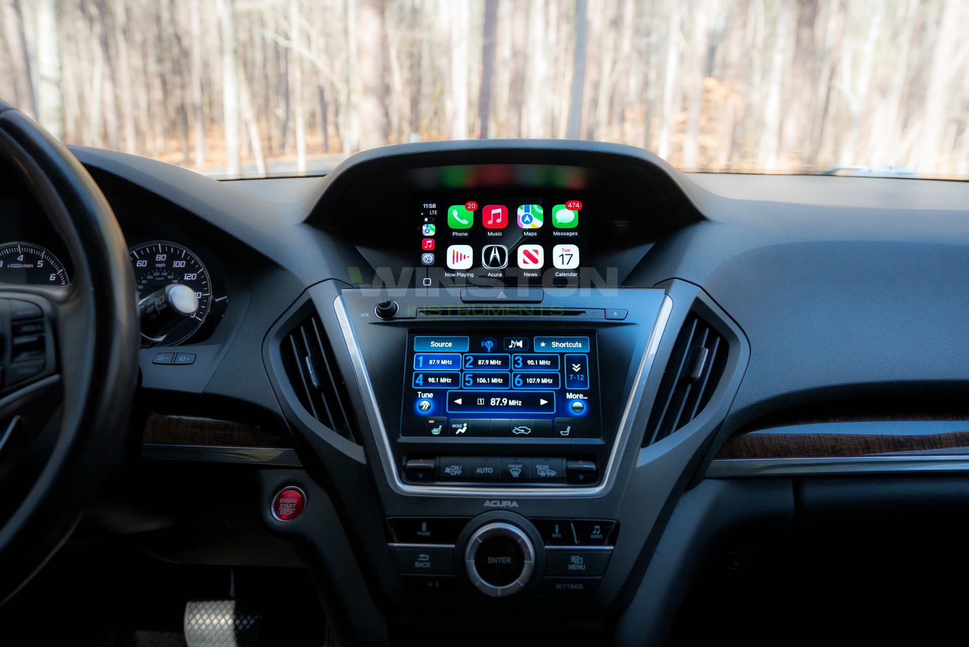 Acura MDX/RDX/TLX/RLX/ILX Apple CarPlay/ Android Auto Integration