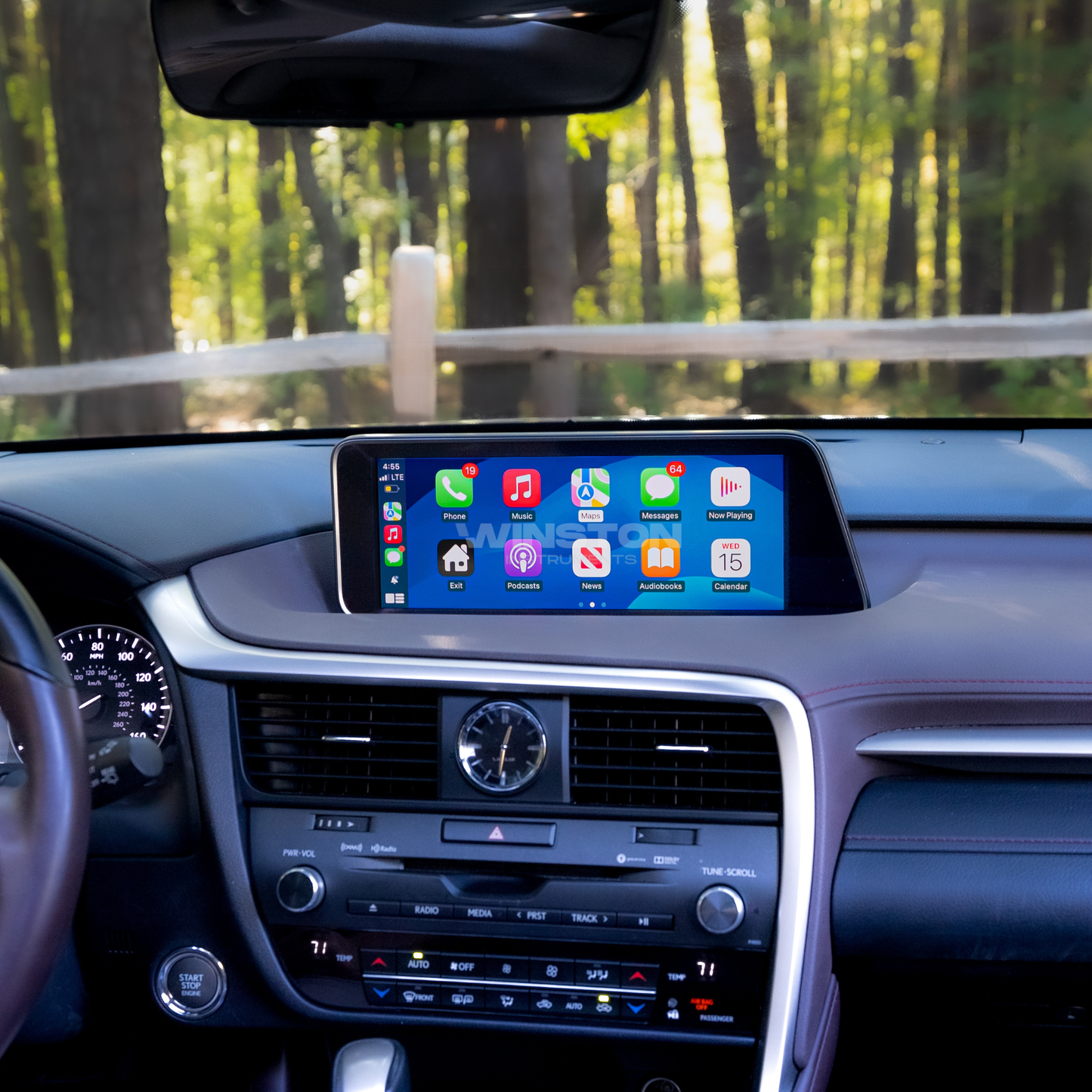 2014-2020 Lexus RX 350/450h  Apple CarPlay/ Android Auto Integration System